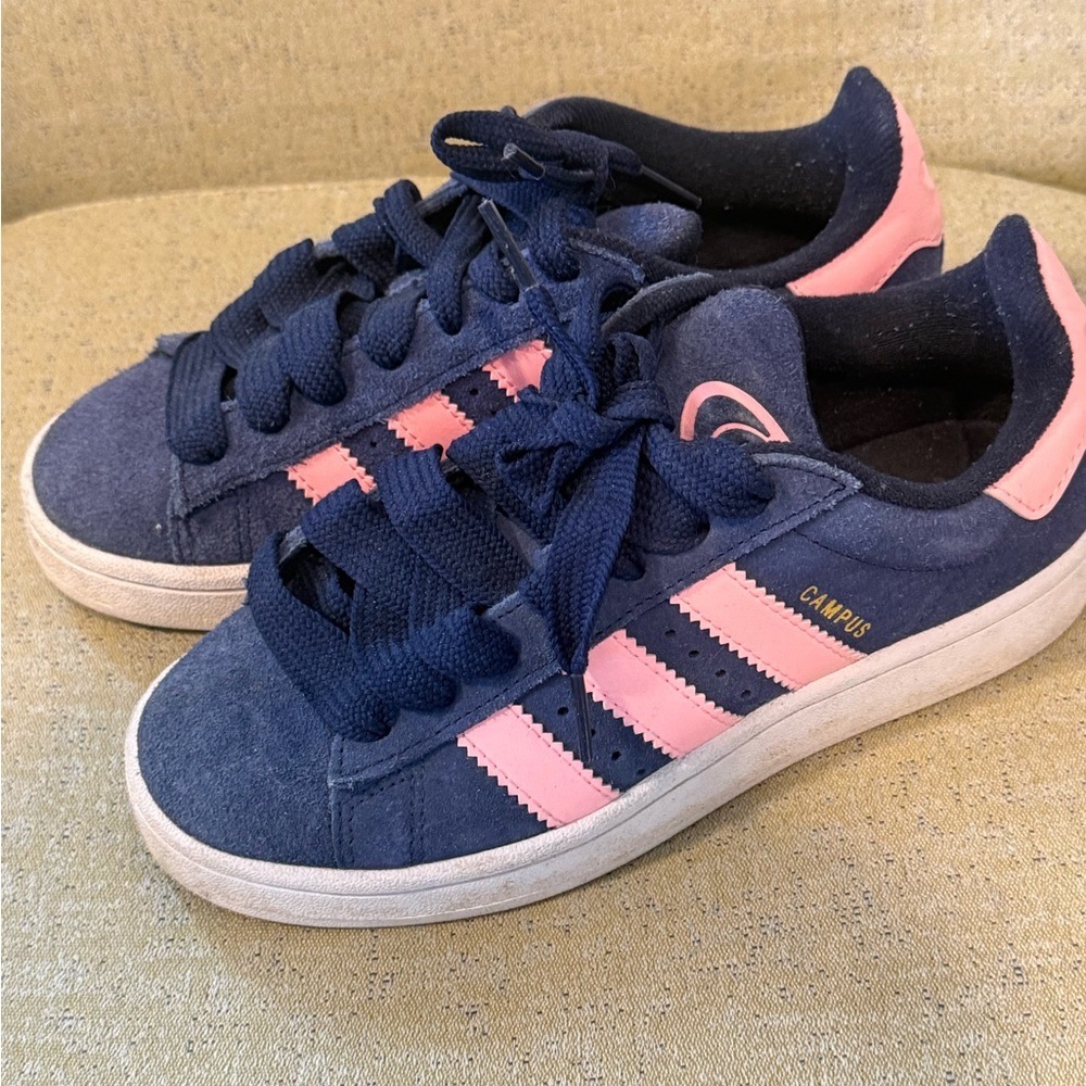 Adidas Campus Originals 00s Navy / Pink 5.5 RARE - Purchased In Italy - Picture 4 of 6